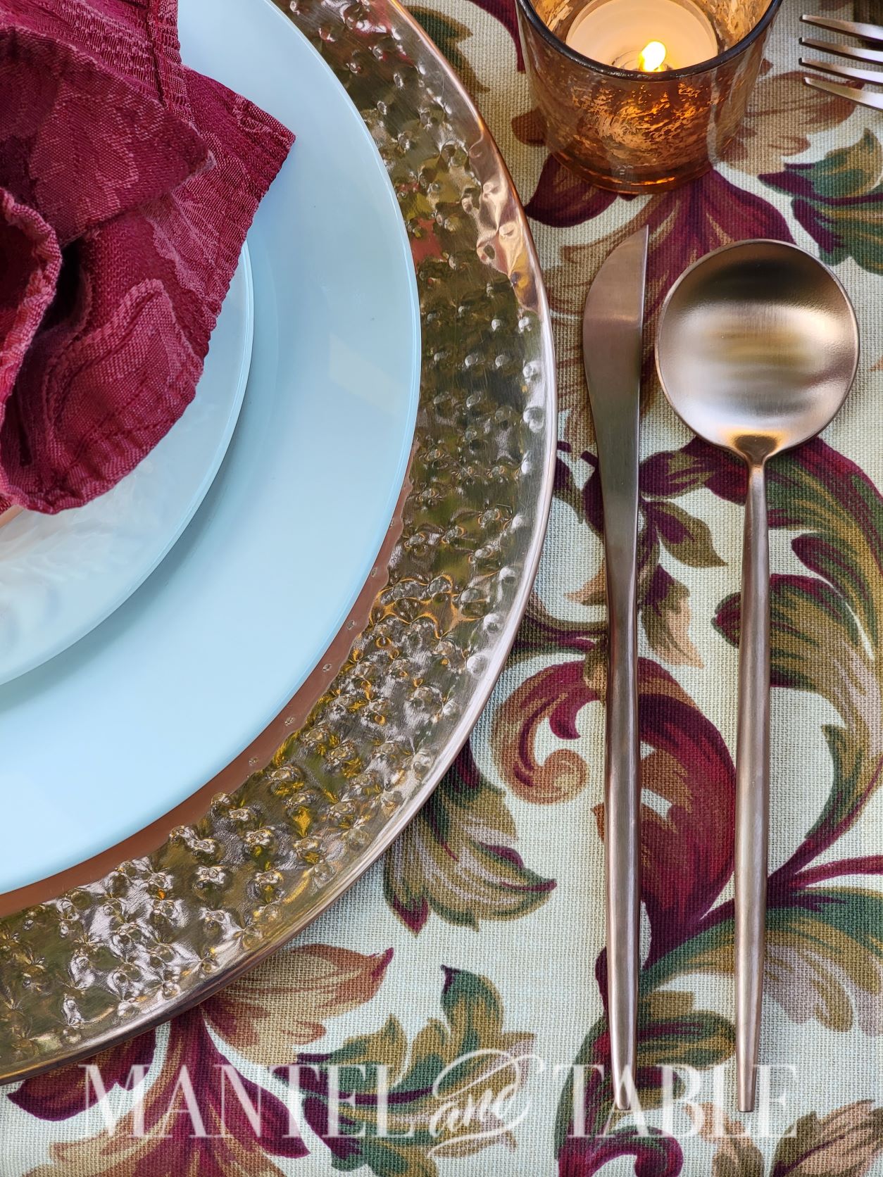 Beautiful fall table