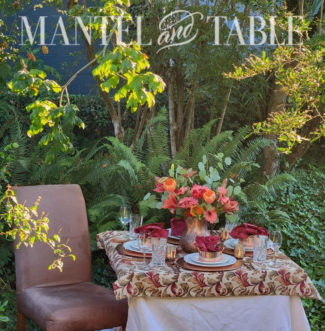 Beautiful fall table