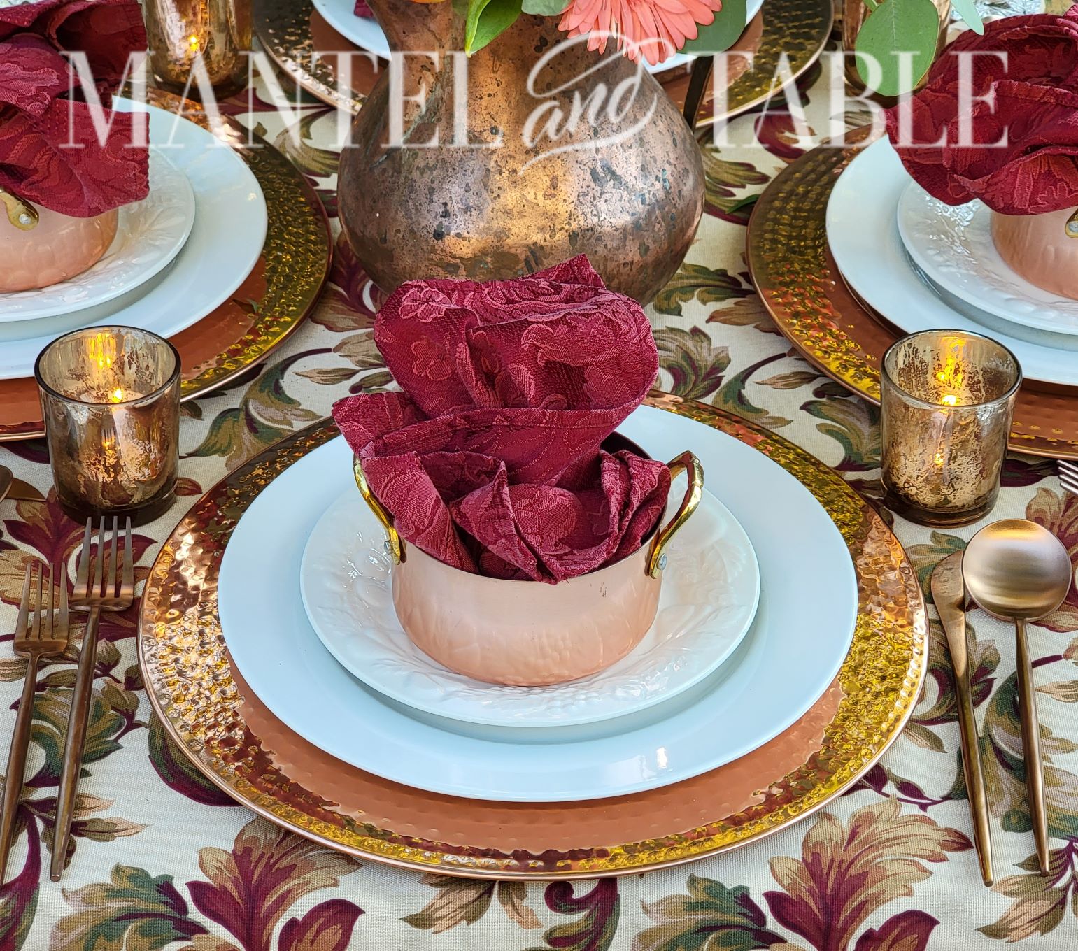 Beautiful fall table