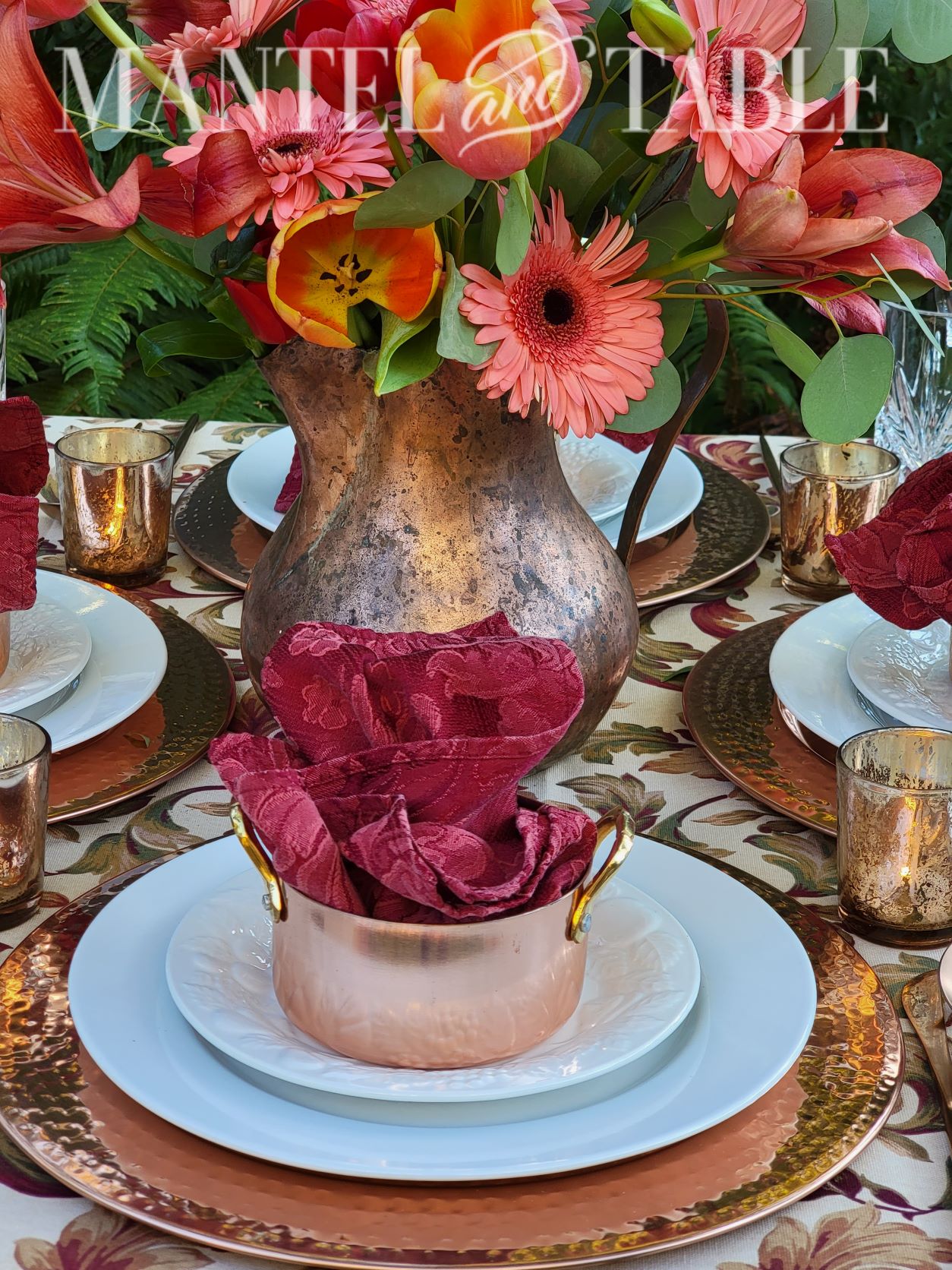 Beautiful fall table