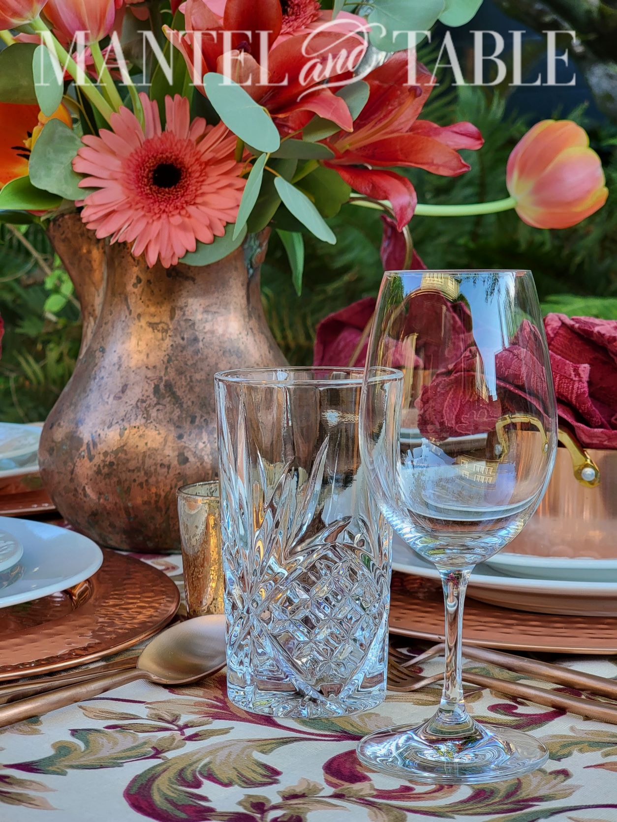 Beautiful fall table