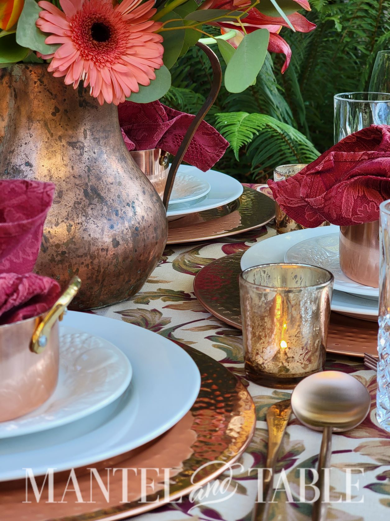 Beautiful fall table