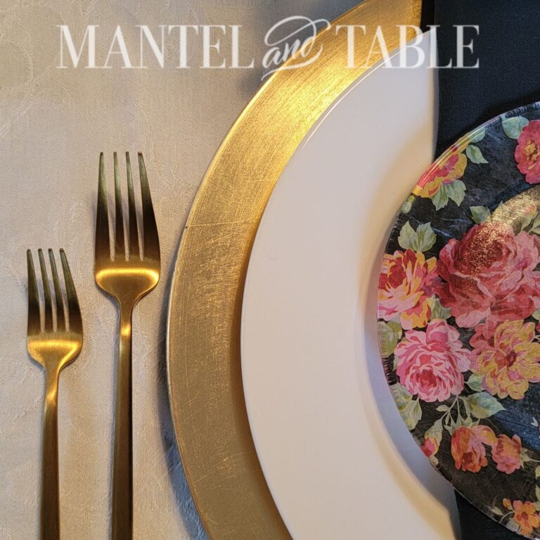 Do you want a fabulous solution to two classic table setting problems?!