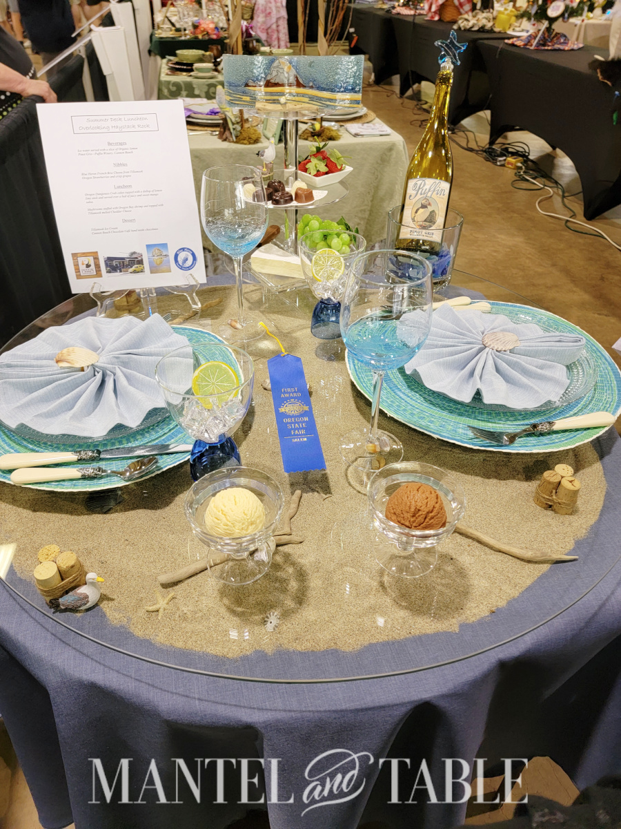 2023 tablescape competition beach tablescape