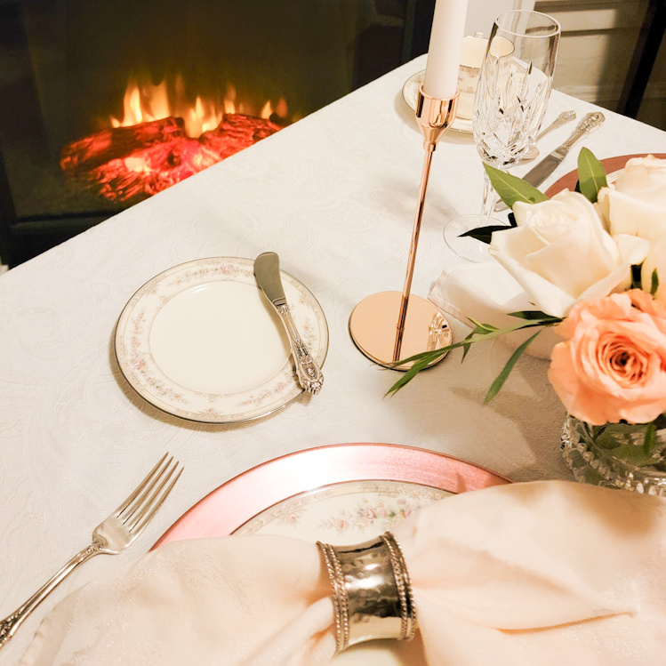 Five Simple Steps to a Luxurious Fireside Table for Two
