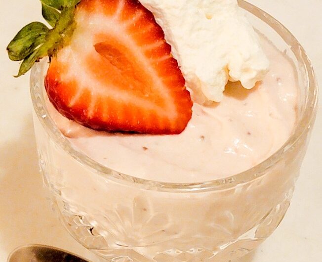 Fabulous Strawberry Mousse - A Wildly Easy and Delicious Dessert!
