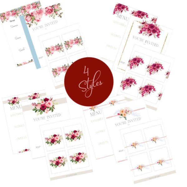 Perfect Tea Party Printables