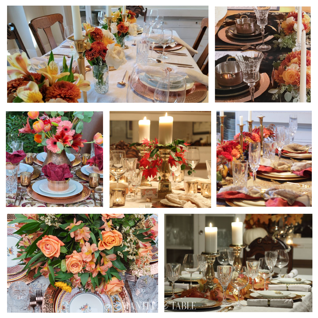 What if you need some tablescape inspiration? Here’s a beautiful fall roundup!